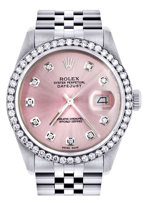 pink women rolex